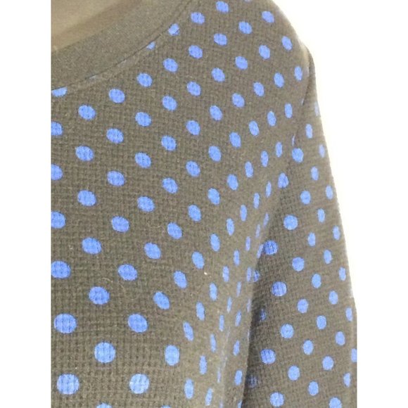 Alice Templerley for Target Polka Dot Thermal Henley S - Picture 6 of 9